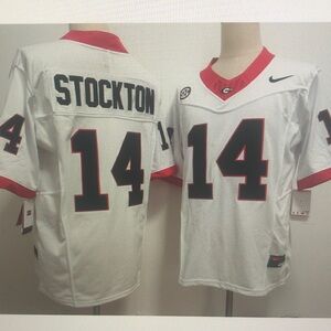 Gunner Stockton Stitched Jersey Vapor White